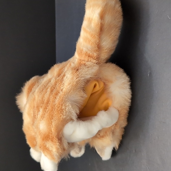 Folkmanis Orange Tabby Kitten/Cat Hand Puppet. - Picture 6 of 8